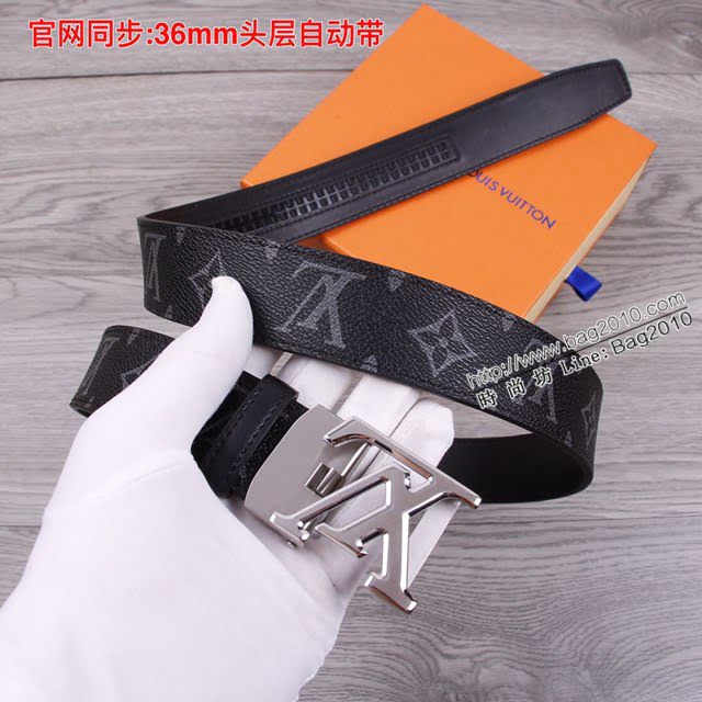 LV爆款男士皮帶 路易威登經典自動平滑款腰帶  jjp2203